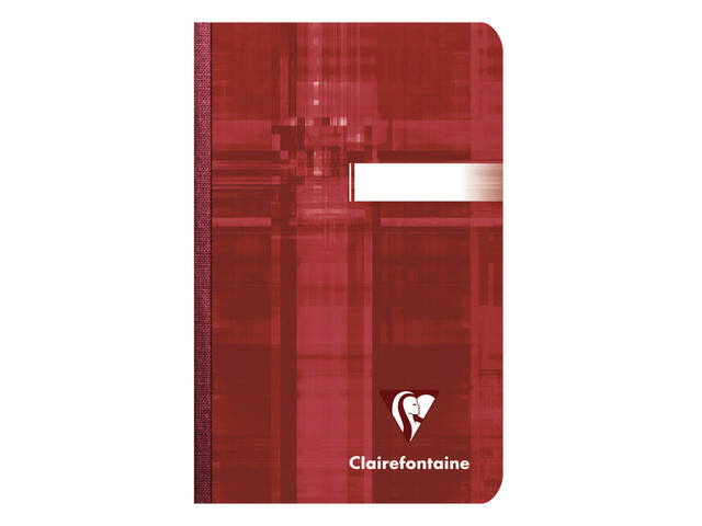 Notitieboek Clairefontaine 90x140mm lijn assorti