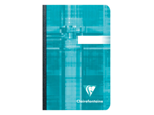 Notitieboek Clairefontaine 90x140mm lijn assorti