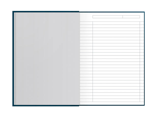 Notitieboek Oxford Office Essentials A5 lijn zw