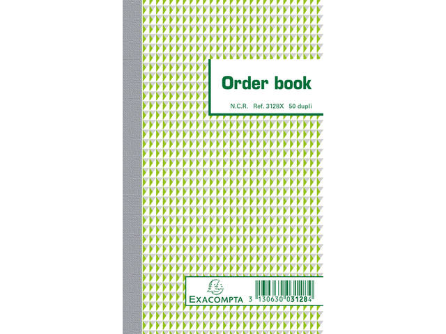 Orderboek Exacompta 175x105mm 50x2vel