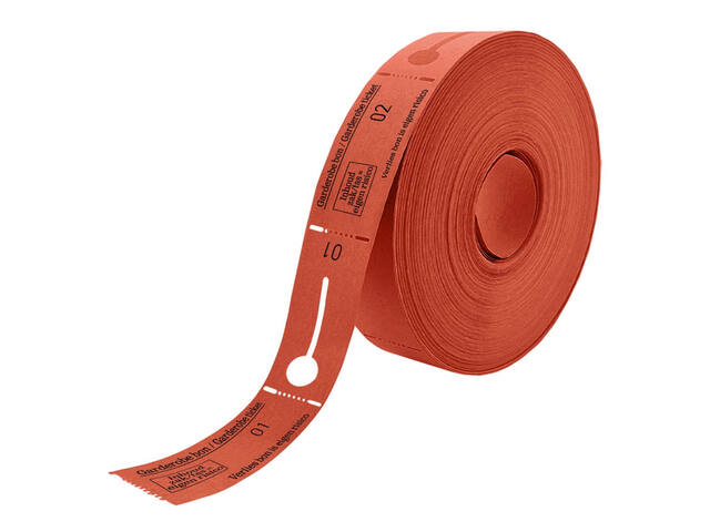 Garderobebon Combicraft nr 1 tm 500 rood 500st