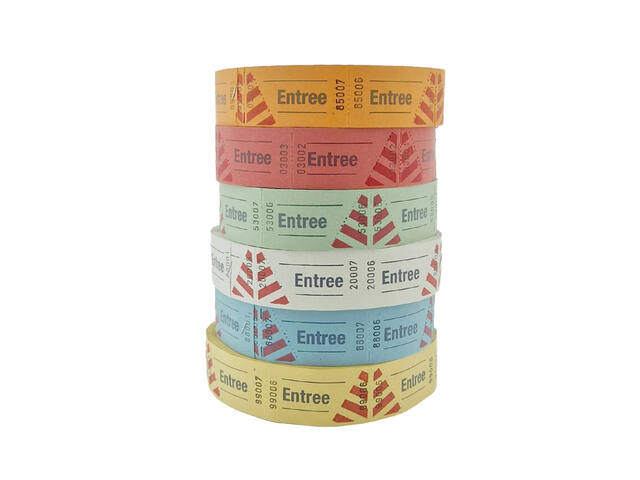 Entreebewijs Combicraft nr 1 1000 blauw 1000st