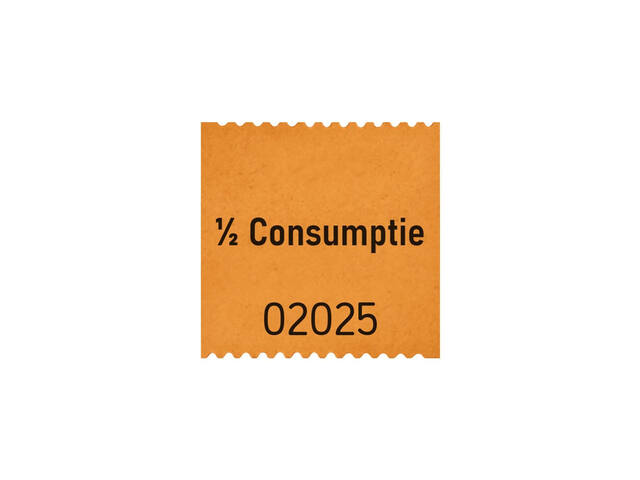 Consumptiebon Combicraft 1 2 oranje 500st