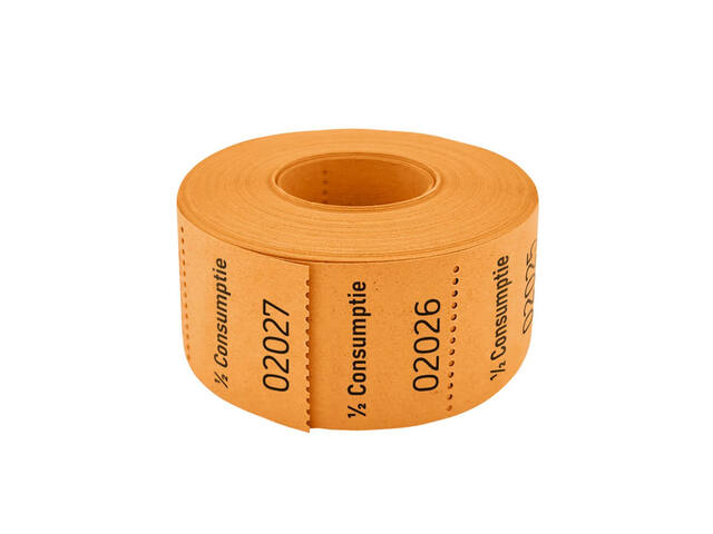 Consumptiebon Combicraft 1 2 oranje 500st