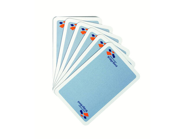 Speelkaarten Bridge Bond blauw