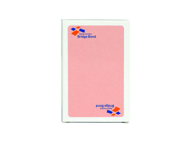 Speelkaarten Bridge Bond roze