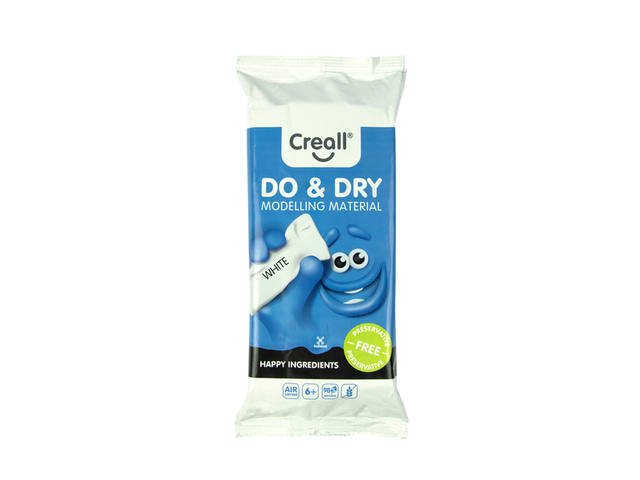 Klei Creall do+dry wit 1000gr