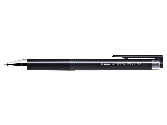 Gelschrijver PILOT Synergy point BLRT-SNP5 F zwart