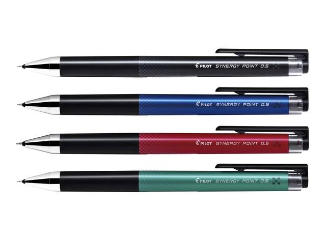 Gelschrijver PILOT Synergy point BLRT-SNP5 F zwart
