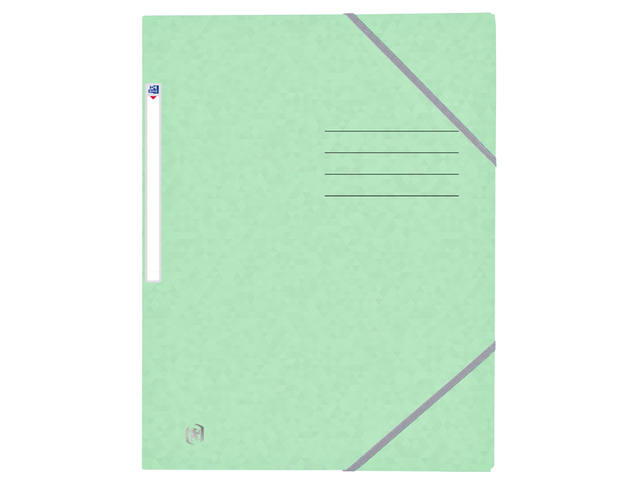 ELASTOMAP OXFORD TOP FILE+ A4 PASTEL GROEN