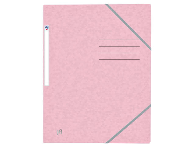 ELASTOMAP OXFORD TOP FILE+ A4 PASTEL ROZE