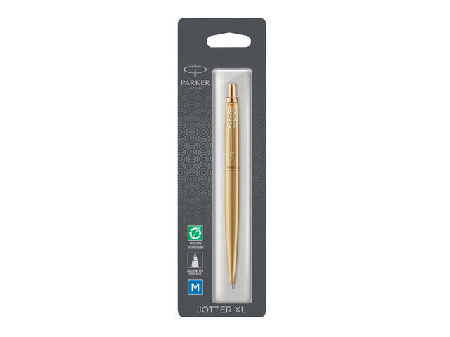 Balpen Parker Jotter XL Monochrome M goud