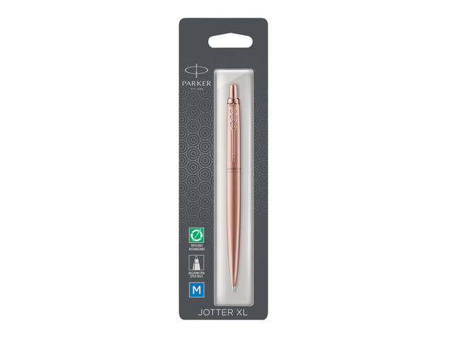 Balpen Parker Jotter XL Monochrome M roze goud