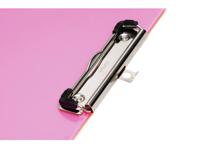KLEMBORD MAUL A4 STAAND KUNSTSTOF NEON ROZE