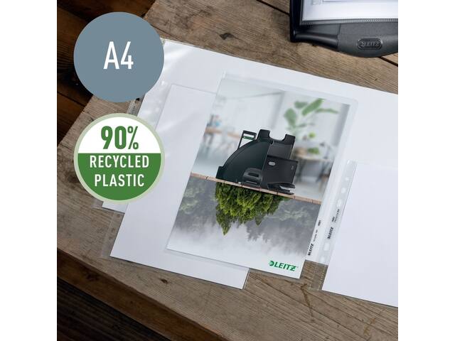 L-map Leitz Recycle PP A4 transparant 25st