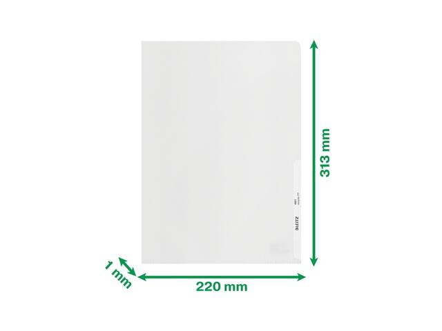 L-map Leitz Recycle PP A4 transparant 25st