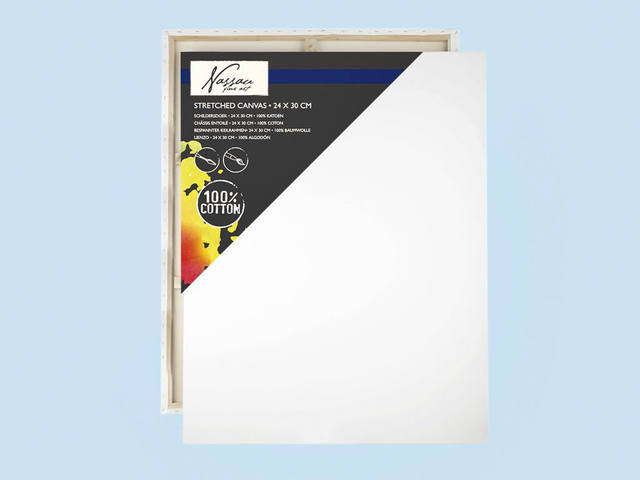 Canvas Nassau fine art 24x30cm 100 procent katoen