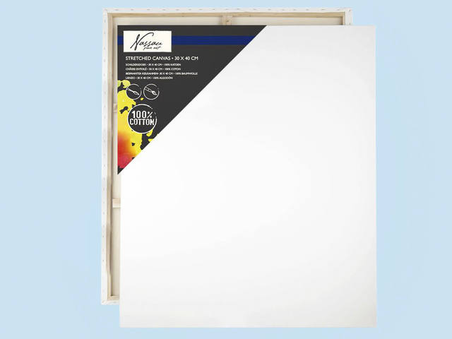 Canvas Nassau fine art 30x40cm 100 procent katoen