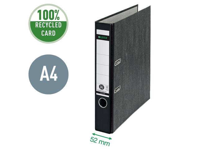 Ordner Leitz 1050 180  50mm karton A4 zwart