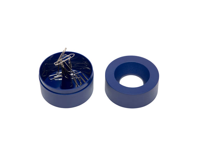 Papercliphouder MAUL Pro magnetisch 73x60mm bl