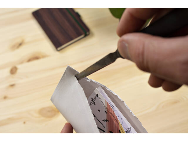 Briefopener Westcott metaal kunststof grip zwart