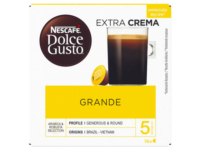 Koffiecups Dolce Gusto grande 16st