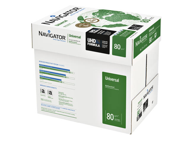 Kopieerpapier Navigator Universal A4 80gr wit