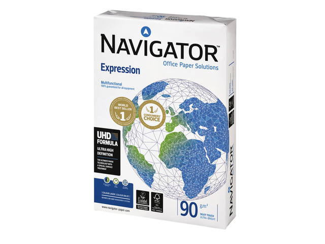 Kopieerpapier Navigator Expression A4 90gr wit