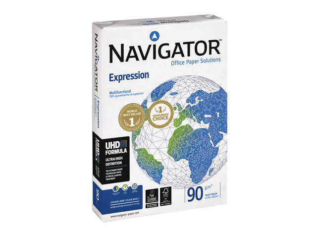 Kopieerpapier Navigator Expression A4 90gr wit