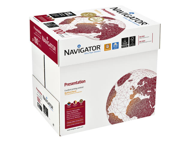 Kopieerpapier Navigator Presentation A4 100gr wit