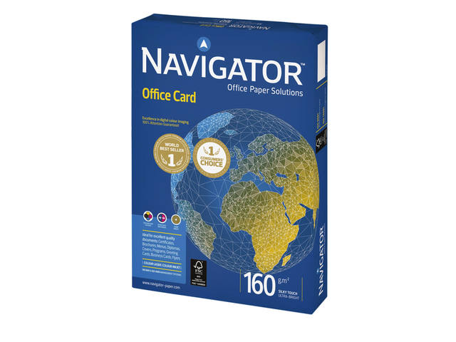 Kopieerpapier Navigator Office Card A4 160gr wit