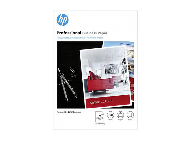 Fotopapier HP 7MV83A A4 laser 200gr glans