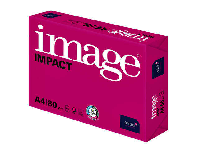 Kopieerpapier Image Impact A4 80gr wit