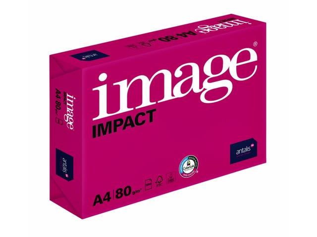Kopieerpapier Image Impact A4 80gr wit