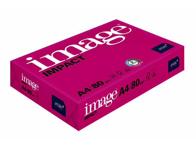 Kopieerpapier Image Impact A4 80gr wit