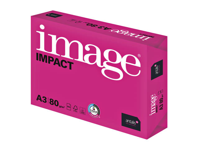 Kopieerpapier Image Impact A3 80gr wit