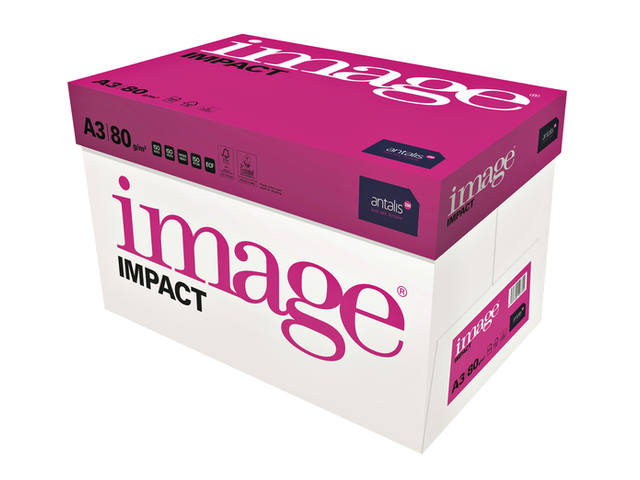 Kopieerpapier Image Impact A3 80gr wit