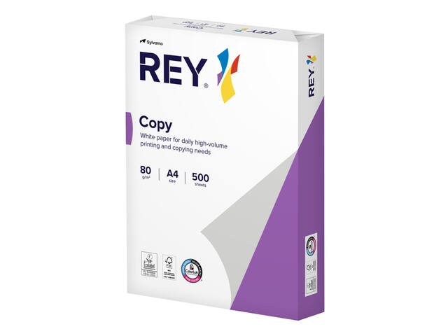 Kopieerpapier Rey Copy A4 80gr wit