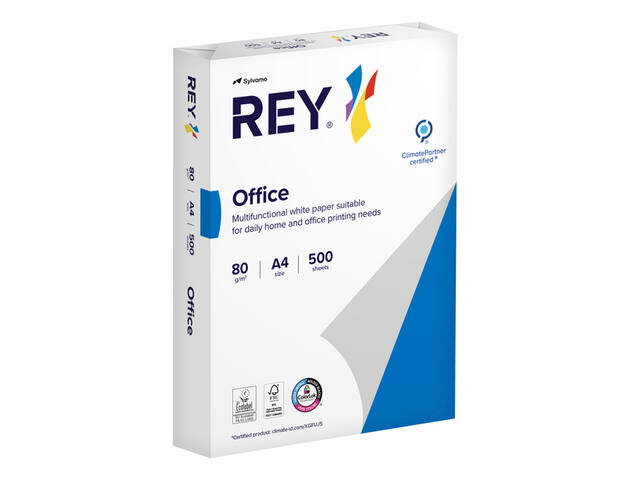 Kopieerpapier Rey Office A4 80gr wit