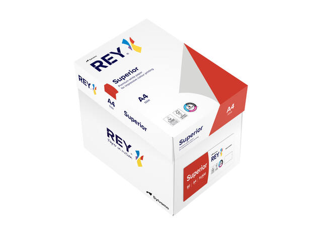 Kopieerpapier Rey Superior A4 80gr wit