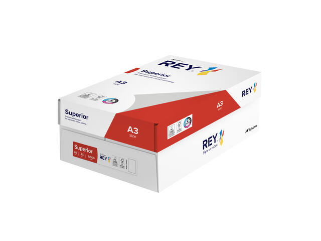Kopieerpapier Rey Superior A3 80gr wit