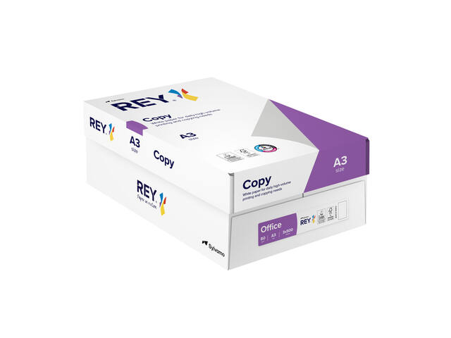 Kopieerpapier Rey Copy A3 80gr wit