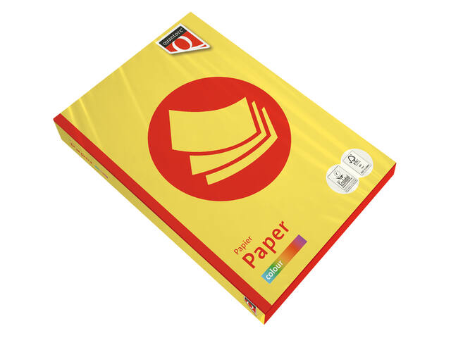 Kopieerpapier Quantore Colour A3 80gr zwavelgeel