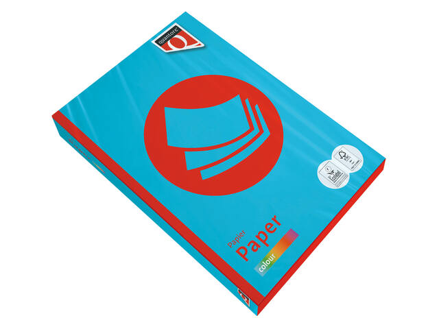 Kopieerpapier Quantore Colour A3 80gr azuurblauw