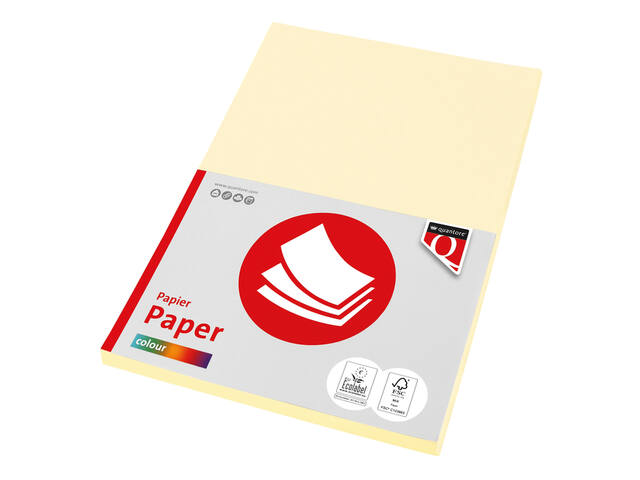 Kopieerpapier Quantore Col-100 A4 80gr ivoor