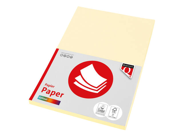 Kopieerpapier Quantore Col-50 A4 160gr ivoor