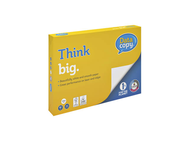 Kopieerpapier Datacopy A3 80gr wit