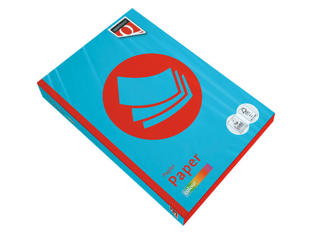 Kopieerpapier Quantore Colour A3 120gr azuurblauw