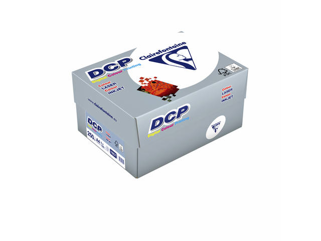 Laserpapier Clairefontaine DCP A4 250gr wit
