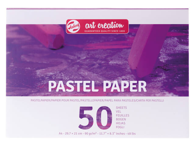 Pastelpapier Talens Art Creation 90gr A4 paars